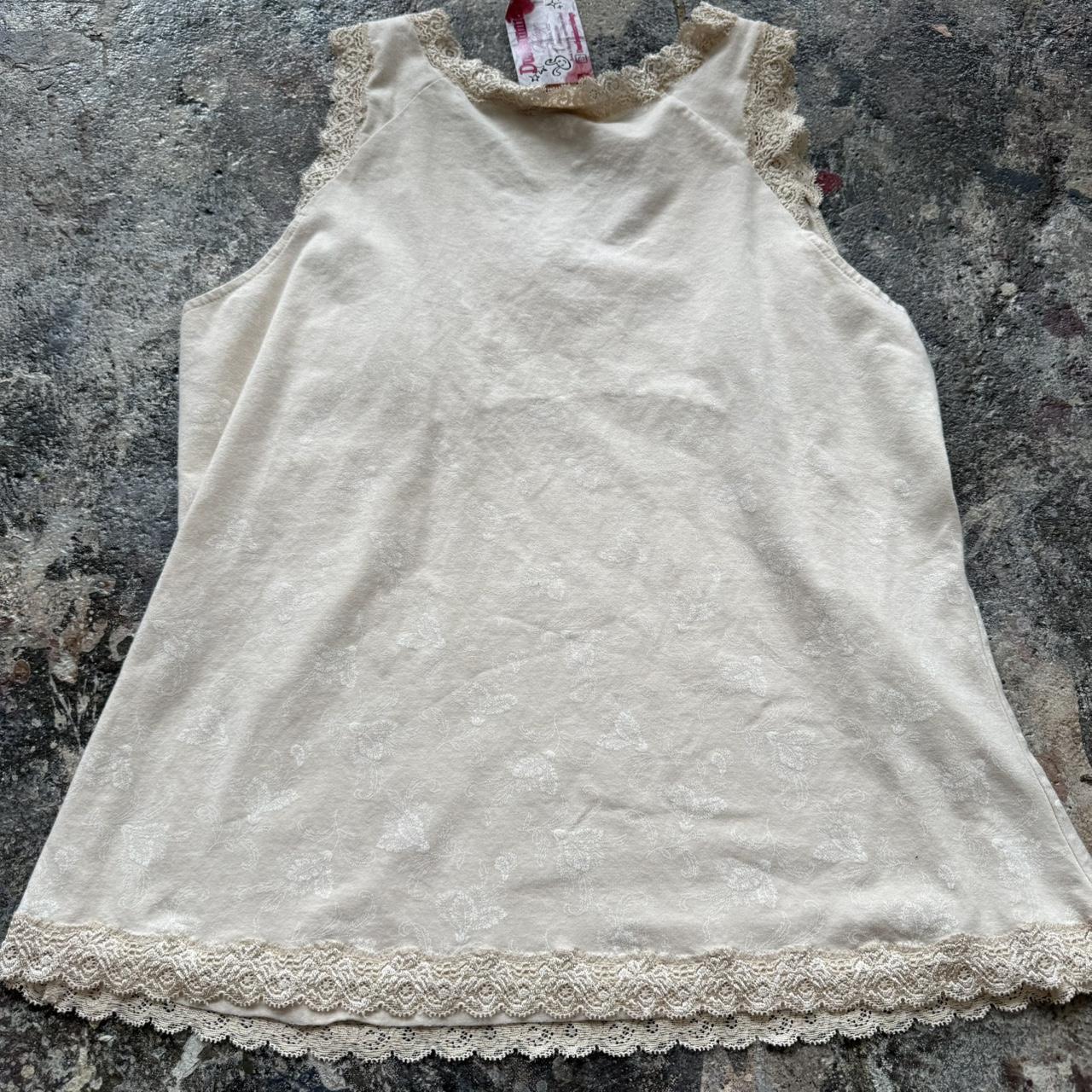 Faded Glory Women's Tank top - Cream/Tan - XXL – … - image 2