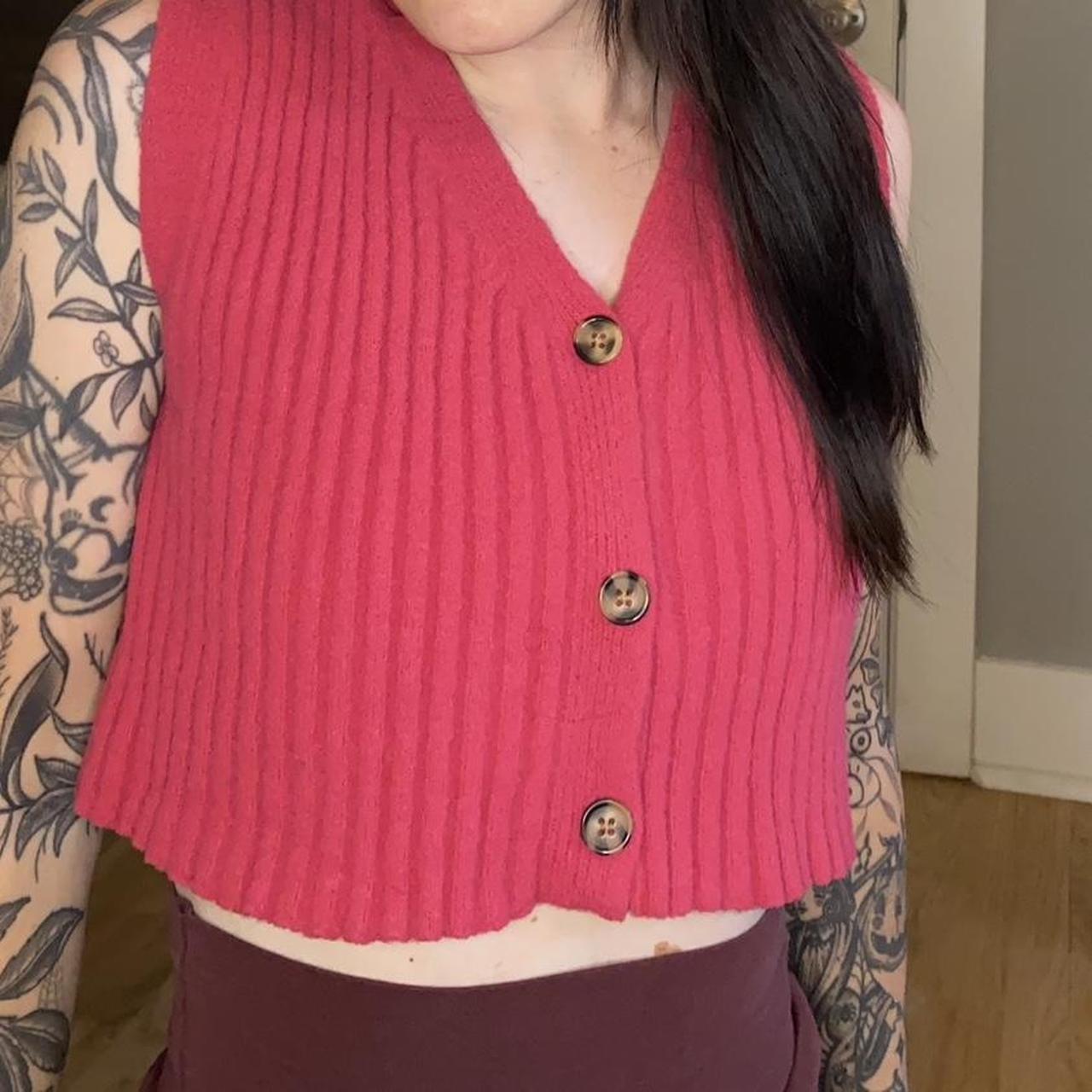 Art Class by Target pink sweater crop top This is... Depop