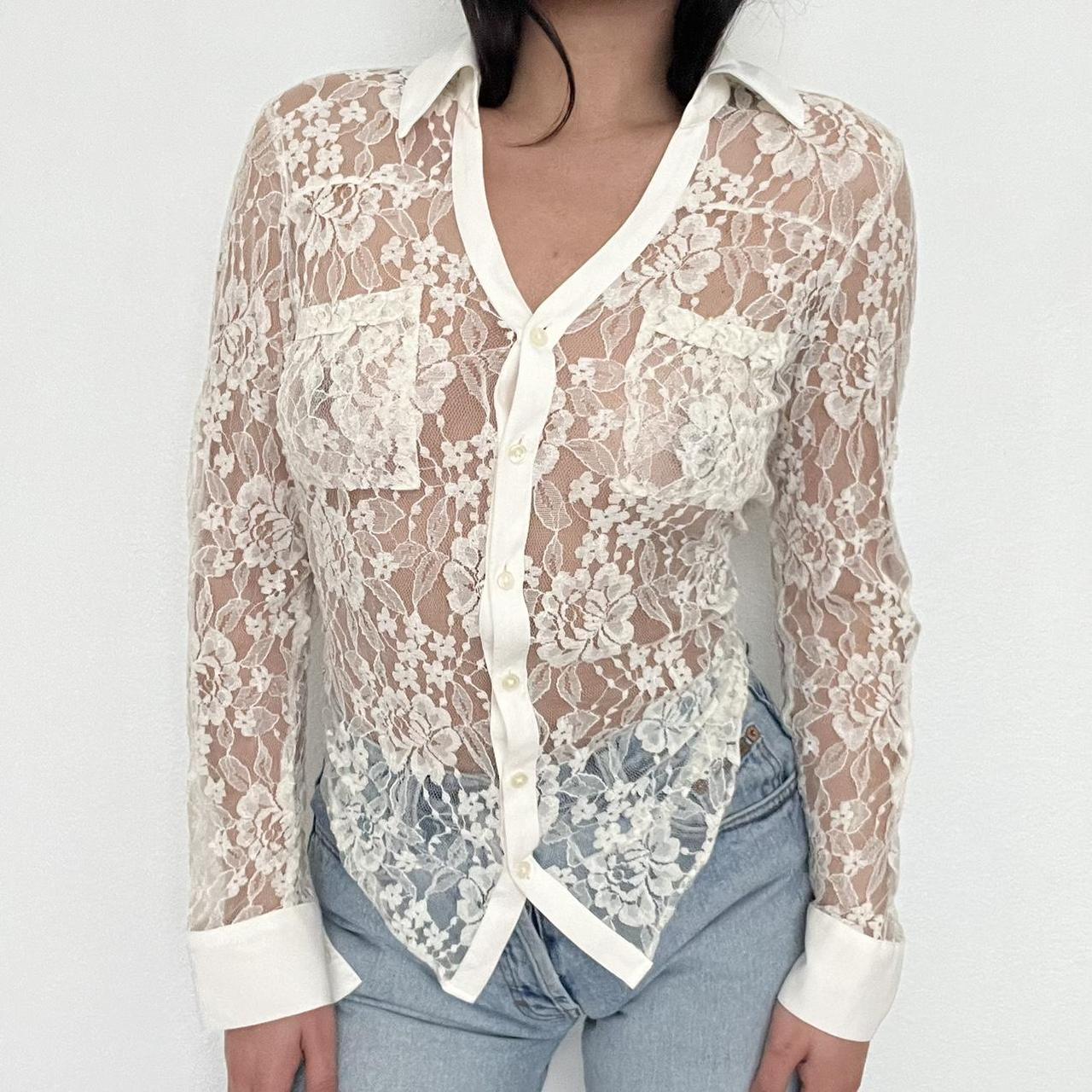 Express lace shirt online