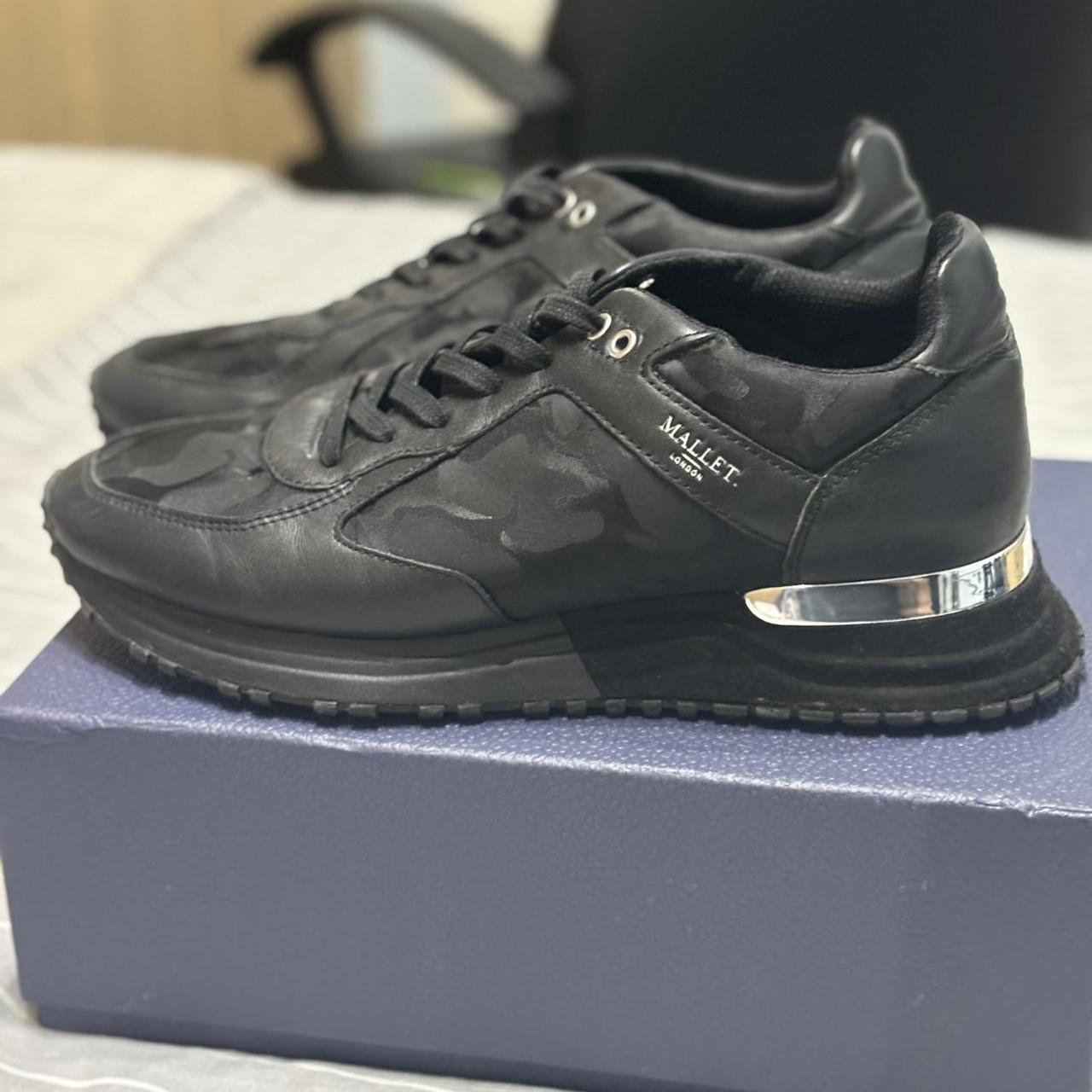 mens grey mallet trainers