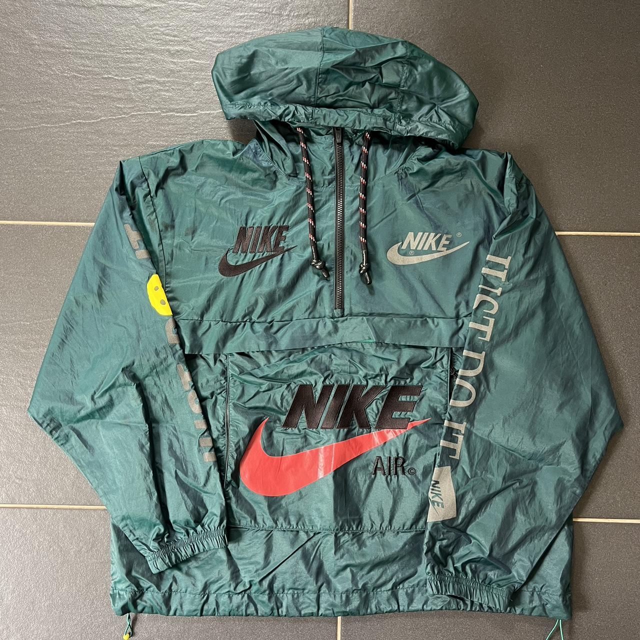 nike x cactus plant flea market anorak teal