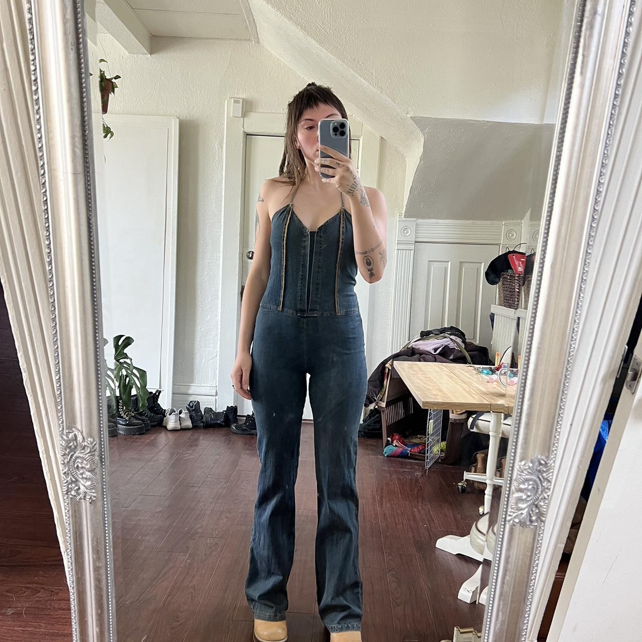 AMERI Vintage LADY LIKE JUMPSUIT サイズM JOZ12BH25-OFFWHI-MODEL-1-large