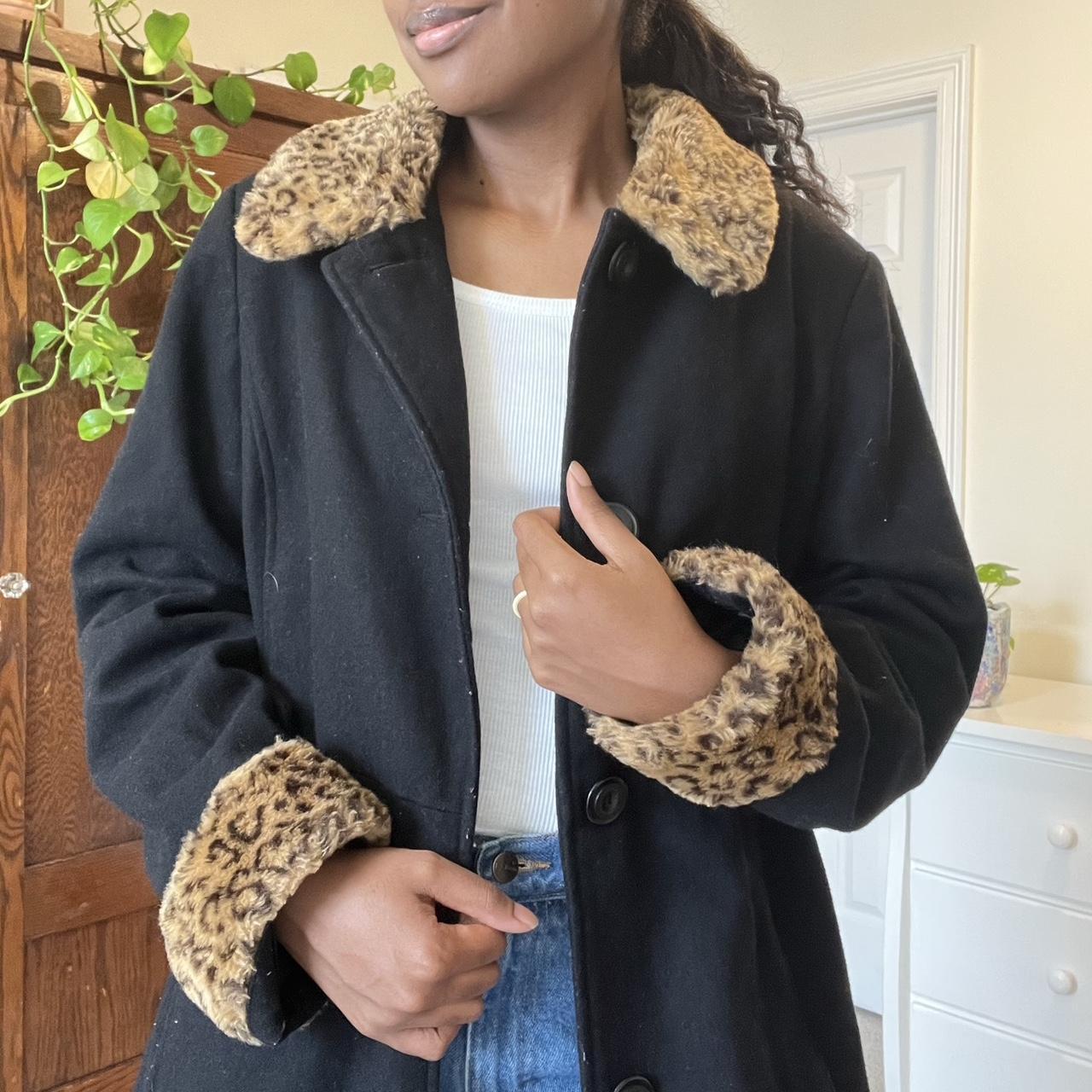 Cheetah peacoat outlet