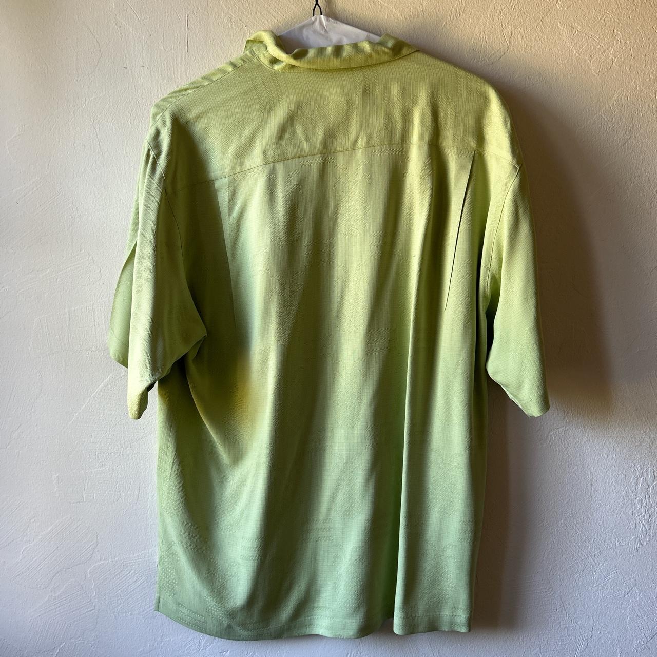 Tommy Bahama Men's Green T-shirt | Depop