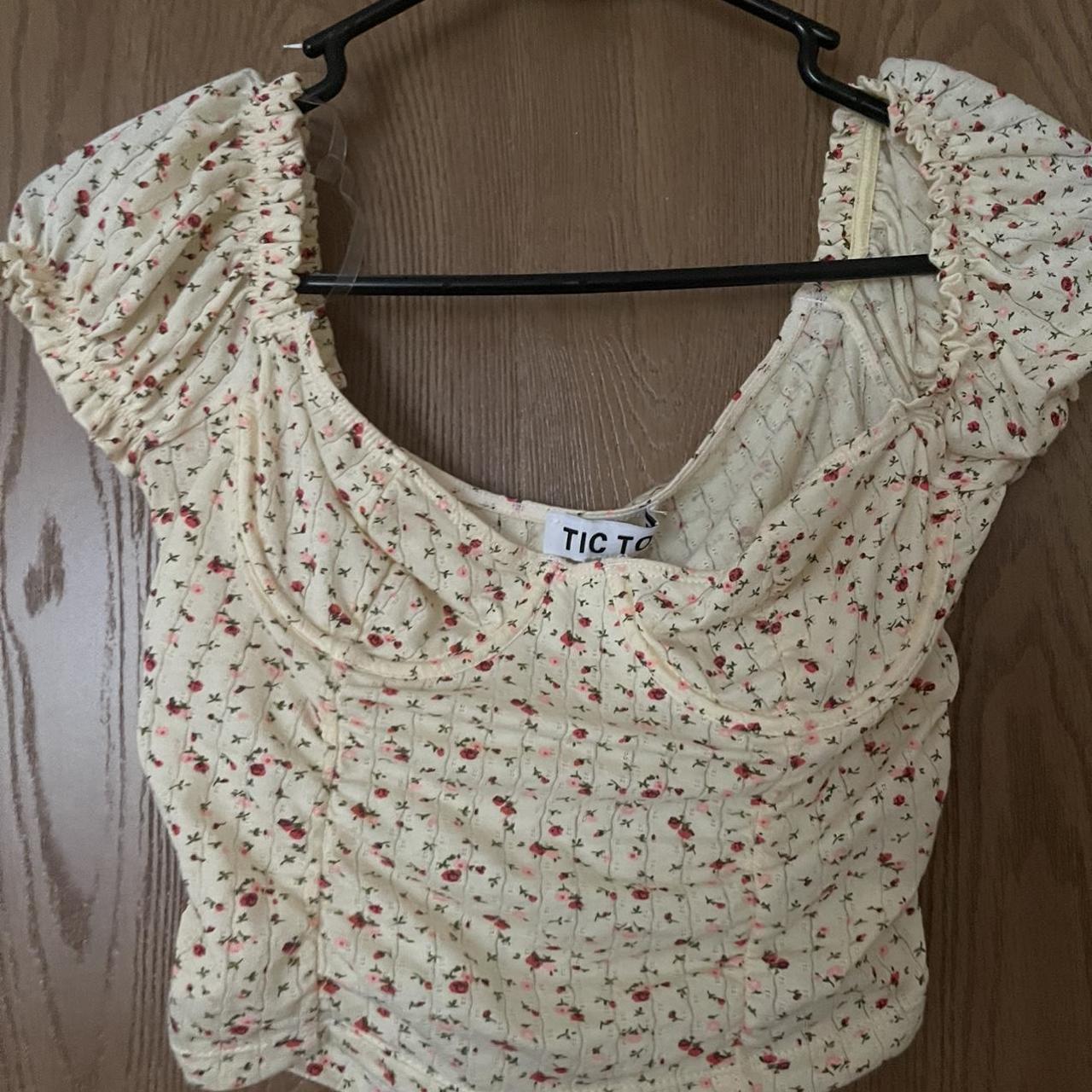 Yellow Underwire Top Seen on Ken Eurich Size S Never... Depop