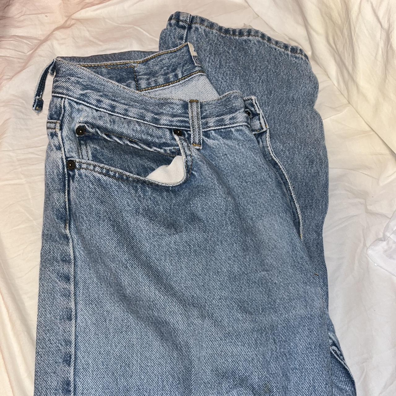 Old Navy blue jeans Some damage (pictured). Light... Depop