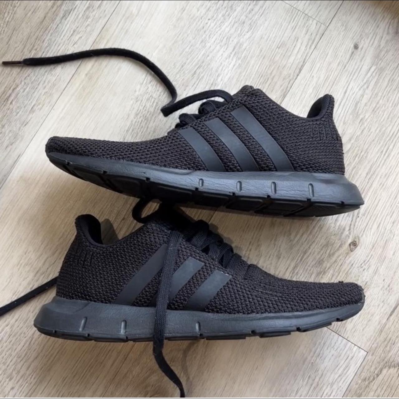Adidas Women's Black Trainers Depop