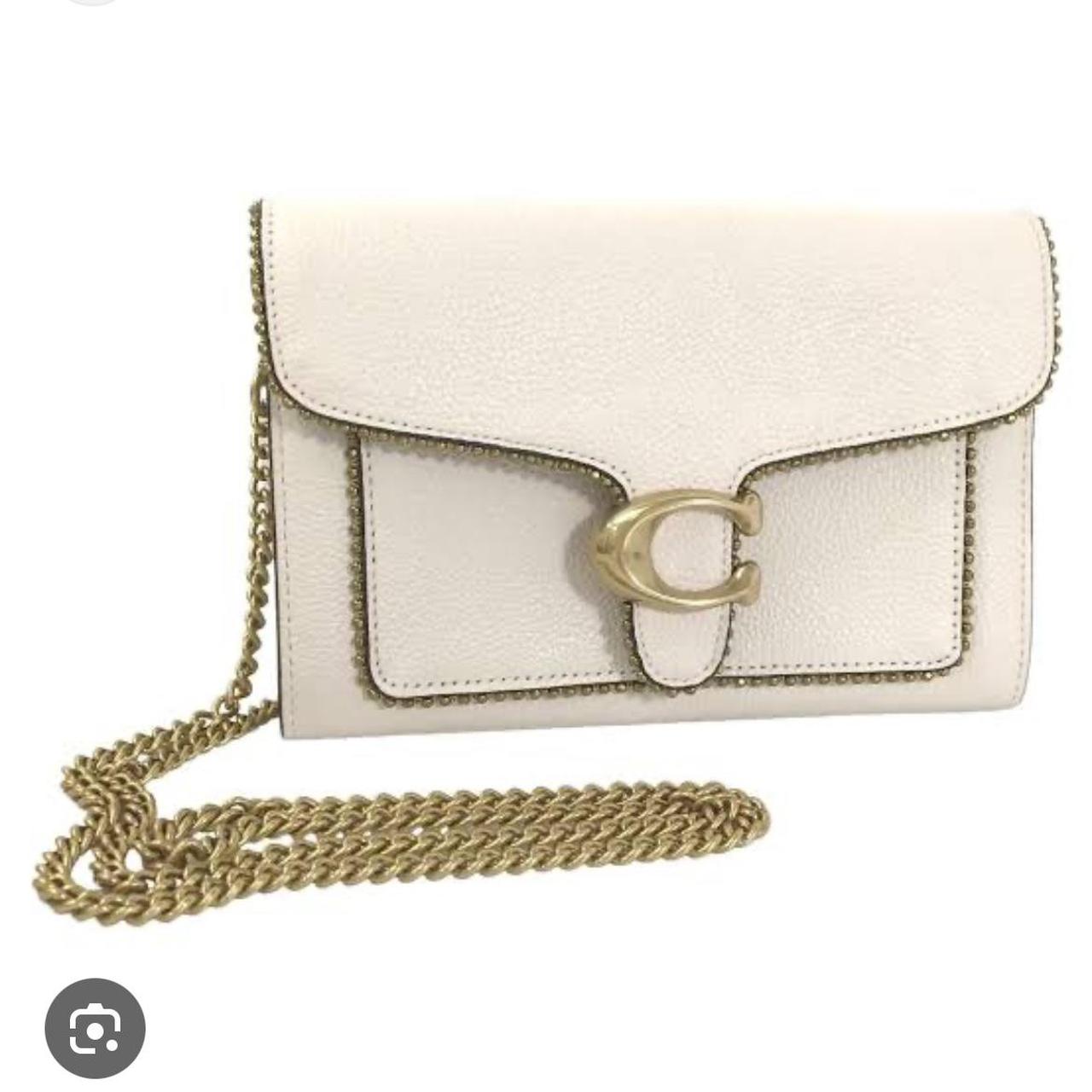 Coach tabby wallet on chain crossbody bag Good... Depop