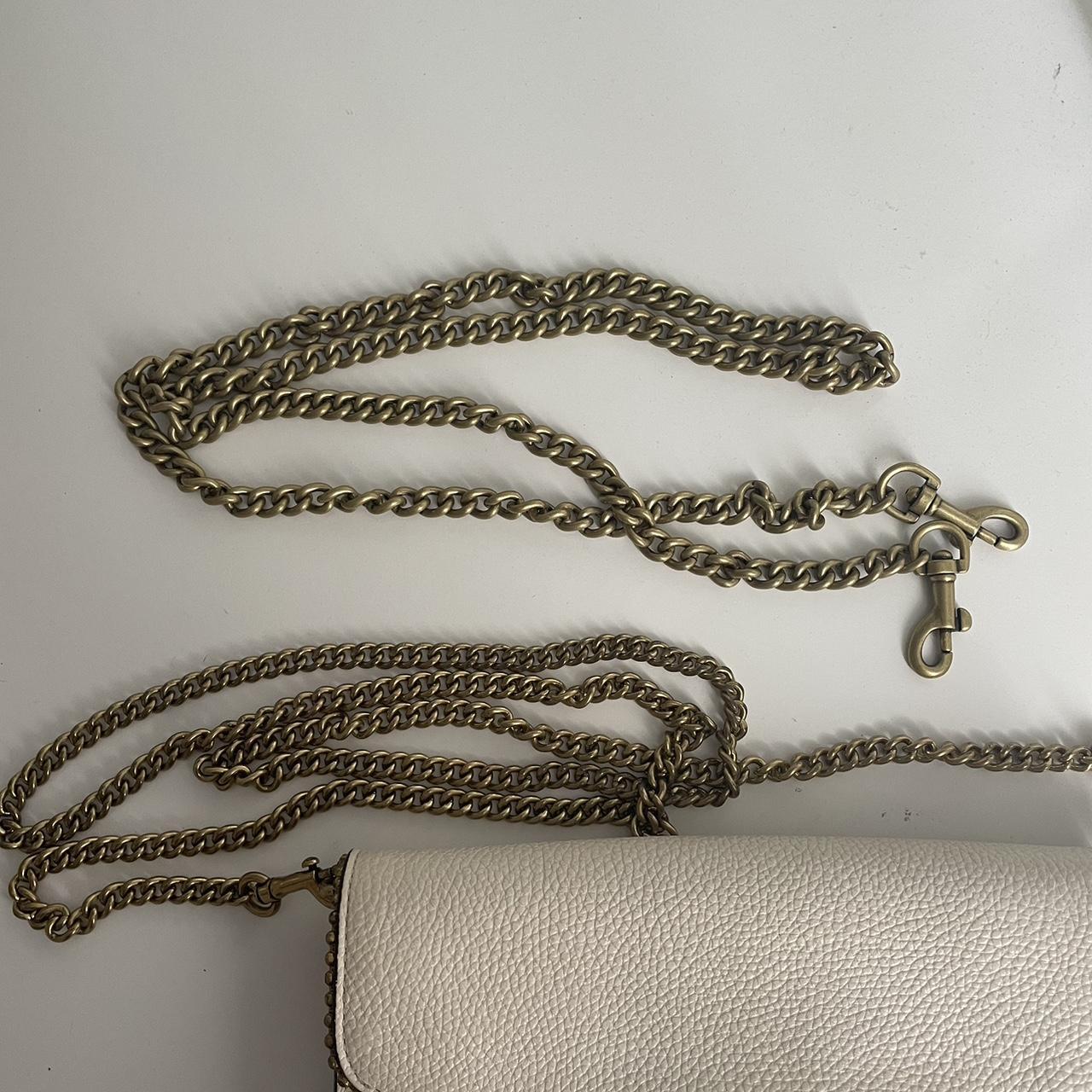 Coach tabby wallet on chain crossbody bag Good... Depop