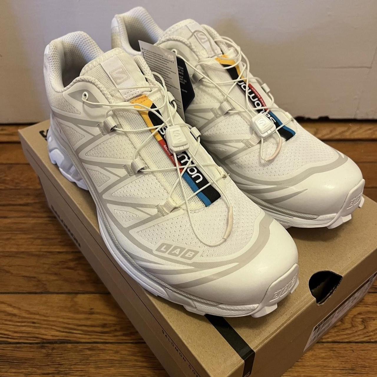 salomon white sneakers