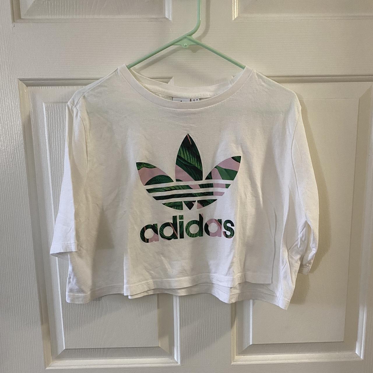 Adidas Women's Crop-top | Depop