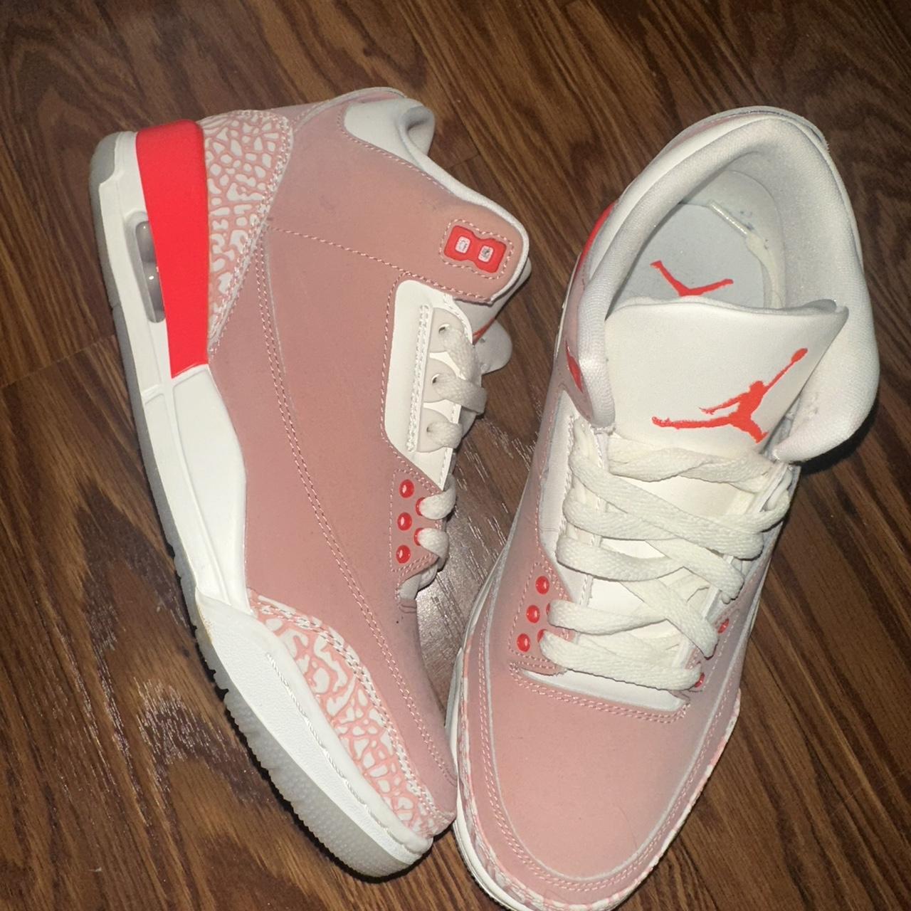 Pink jordan retro 9 on sale