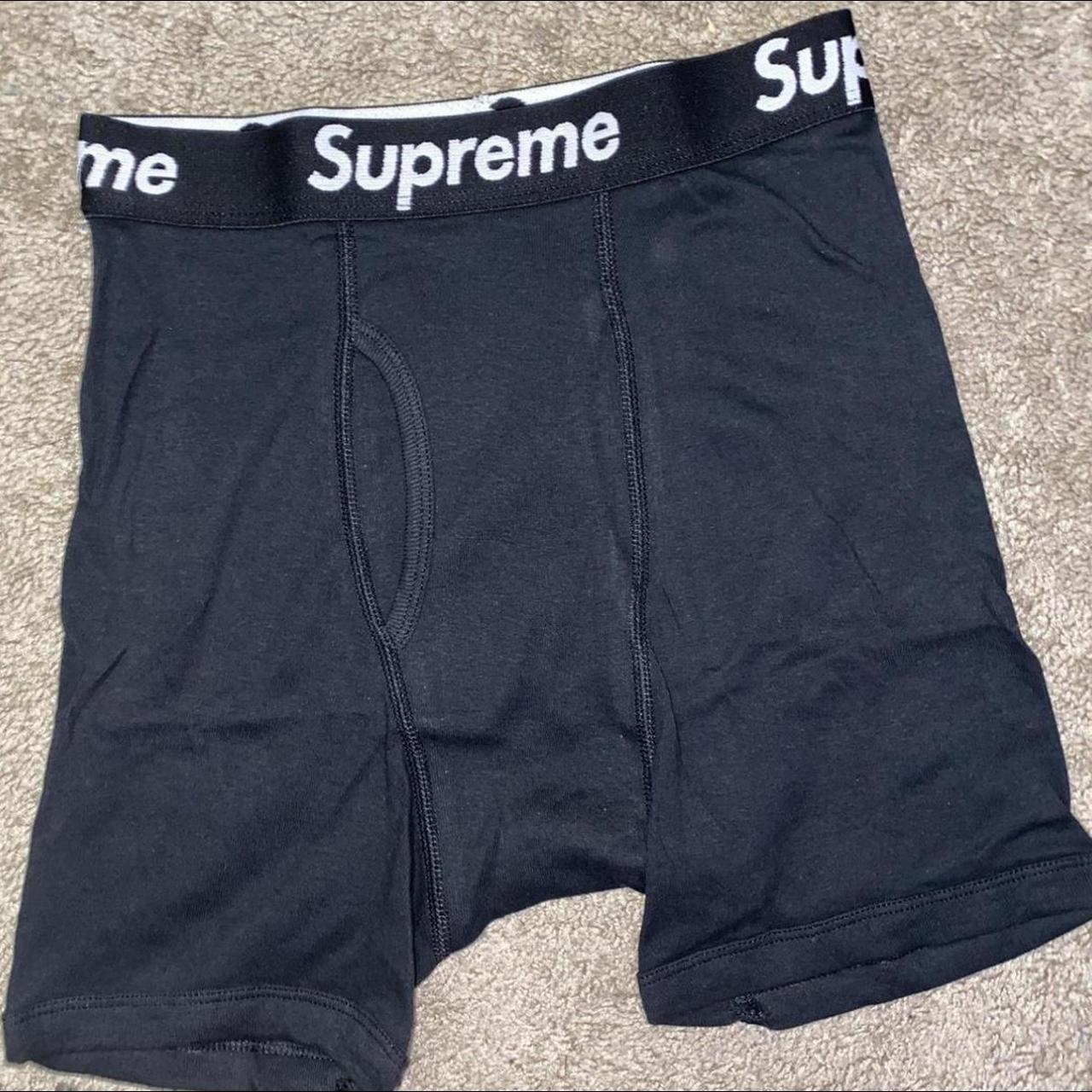 Supreme Hanes Boxer Briefs *LAST PAIR* brand new... - Depop