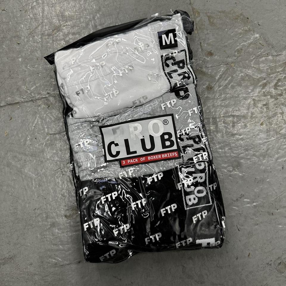FTP + PRO CLUB 3 PACK BOXER BRIEFS XLFTPP - その他
