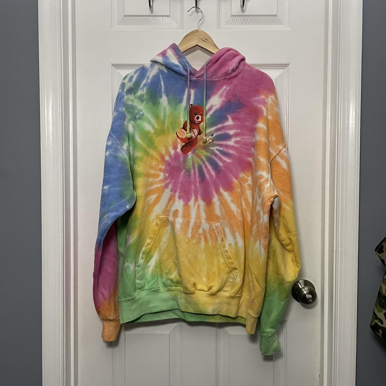 Travis scott astroworld discount hoodie tie dye