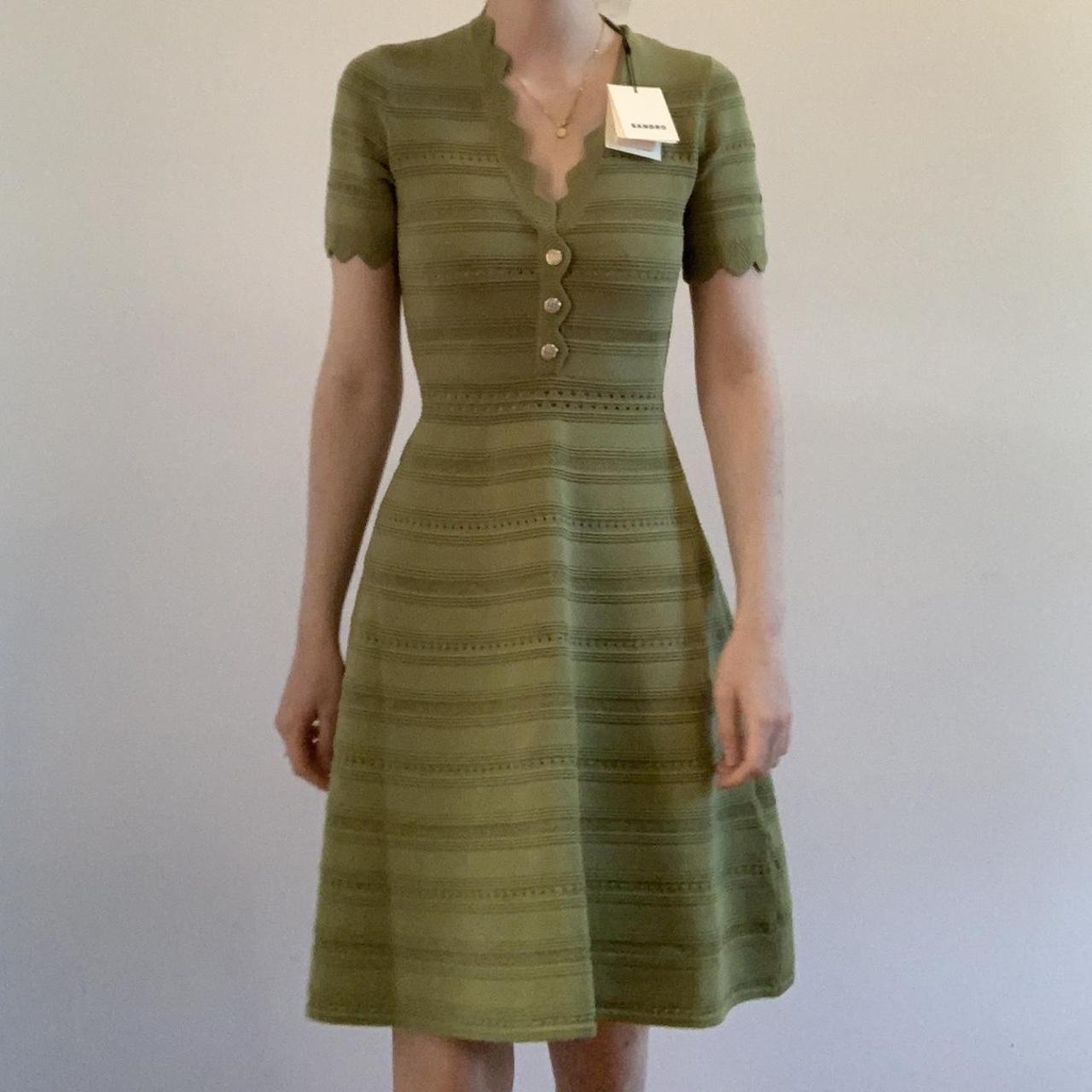 Sandro Women's Green Dress