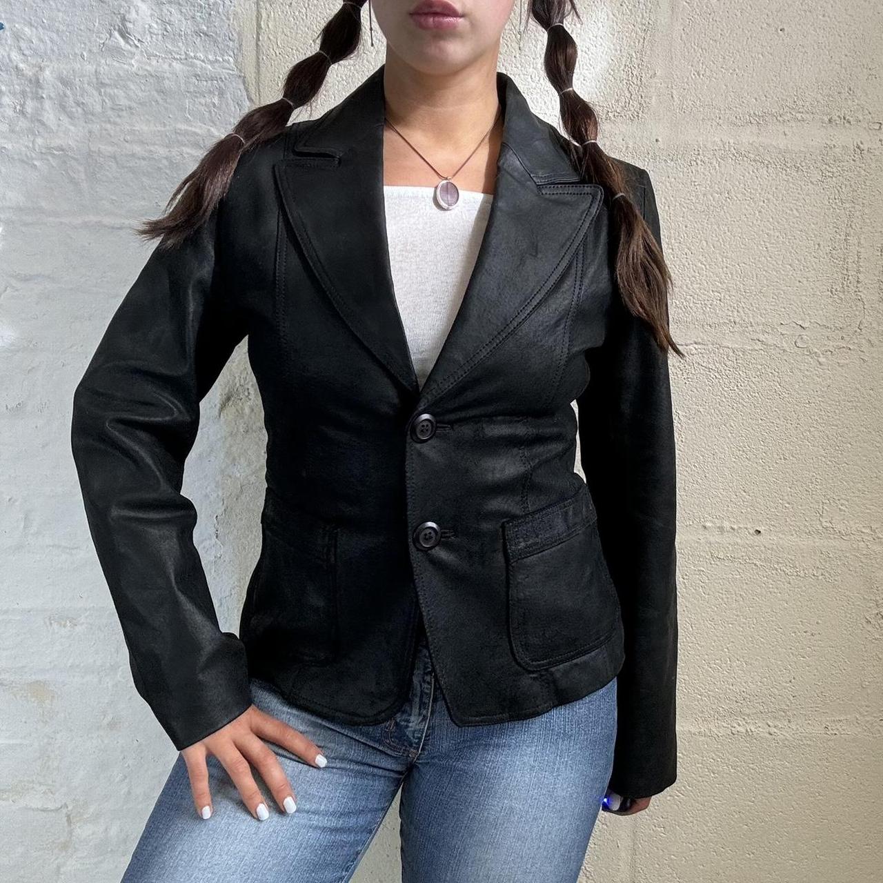 Dunnes leather jacket hotsell