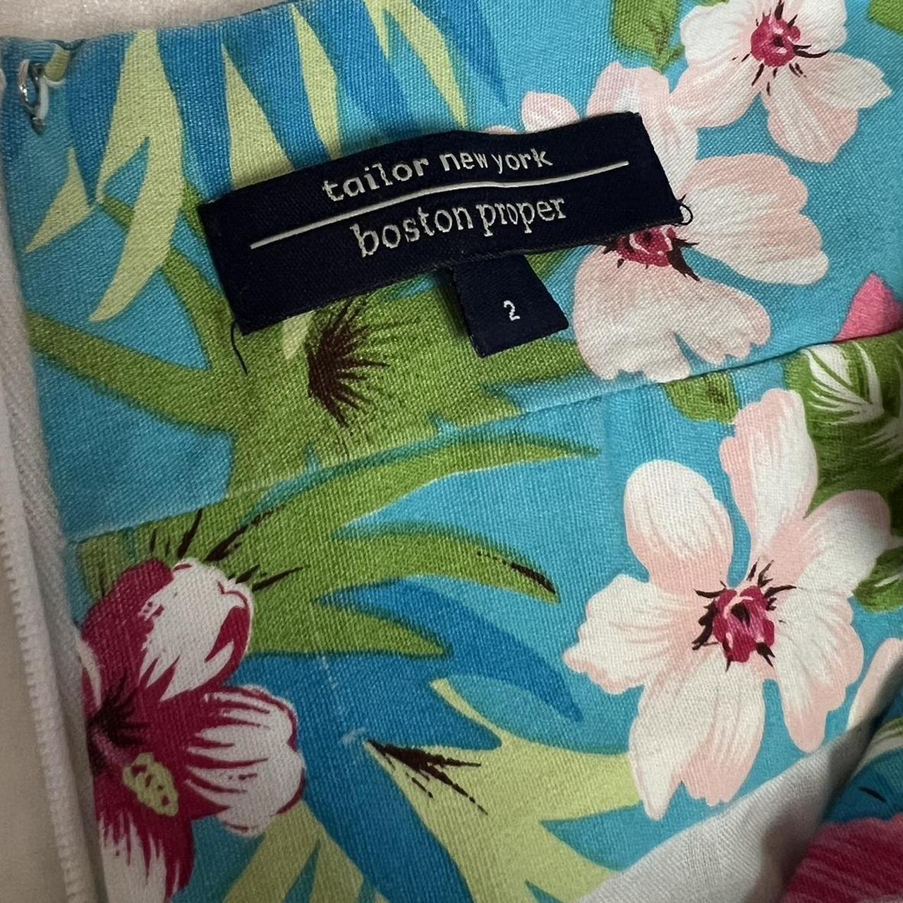 Boston Proper Hawaii tropical flowers print summer... Depop