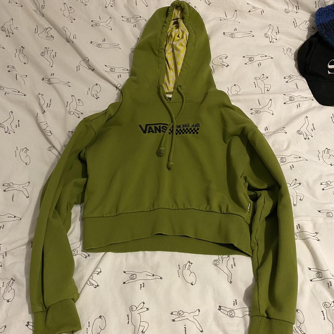 Vans deals cropped hoodie