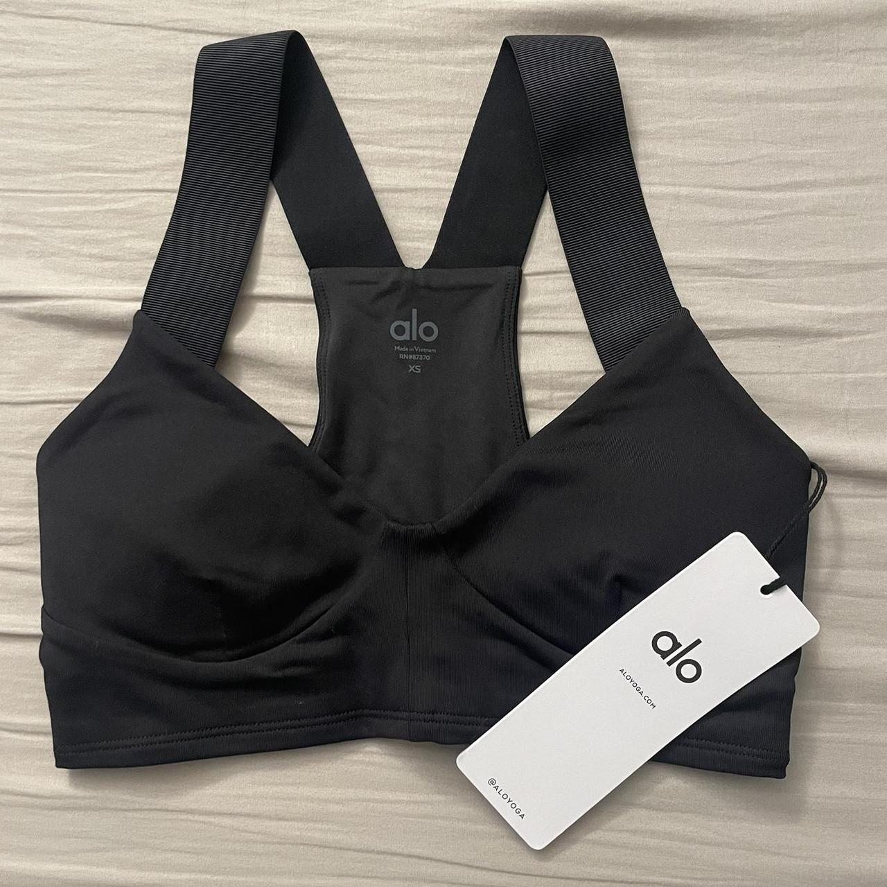 Black Alo Yoga sports bra, SIZE XS, New with tags