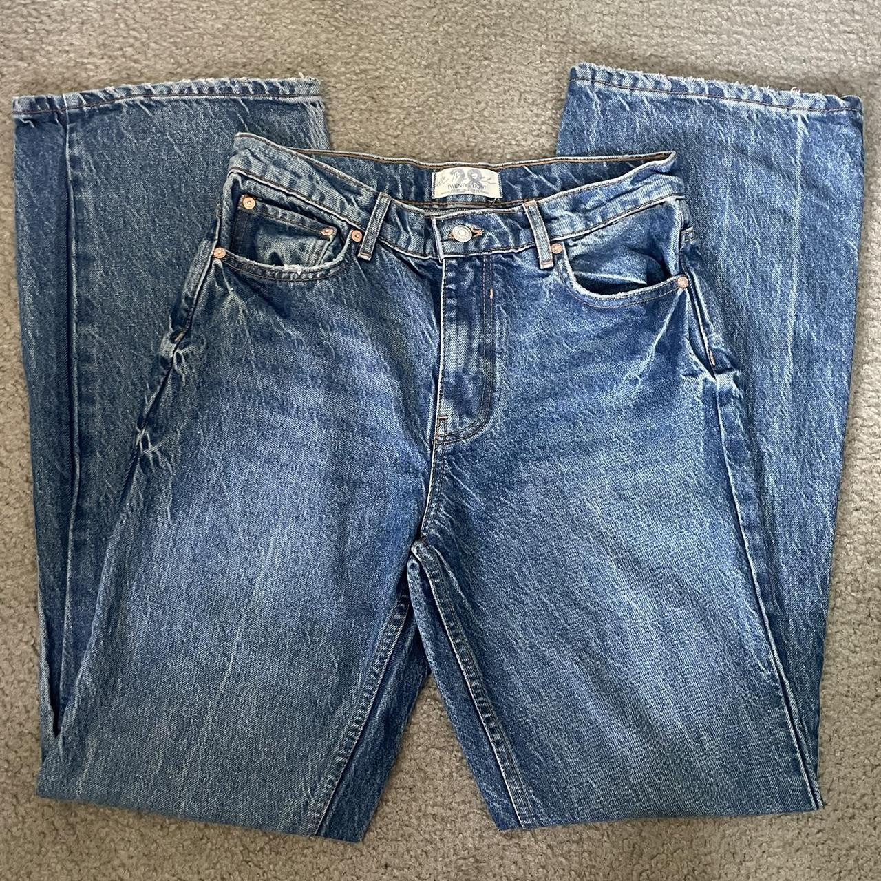 free people laurel canyon flare jeans 28 - staple... - Depop
