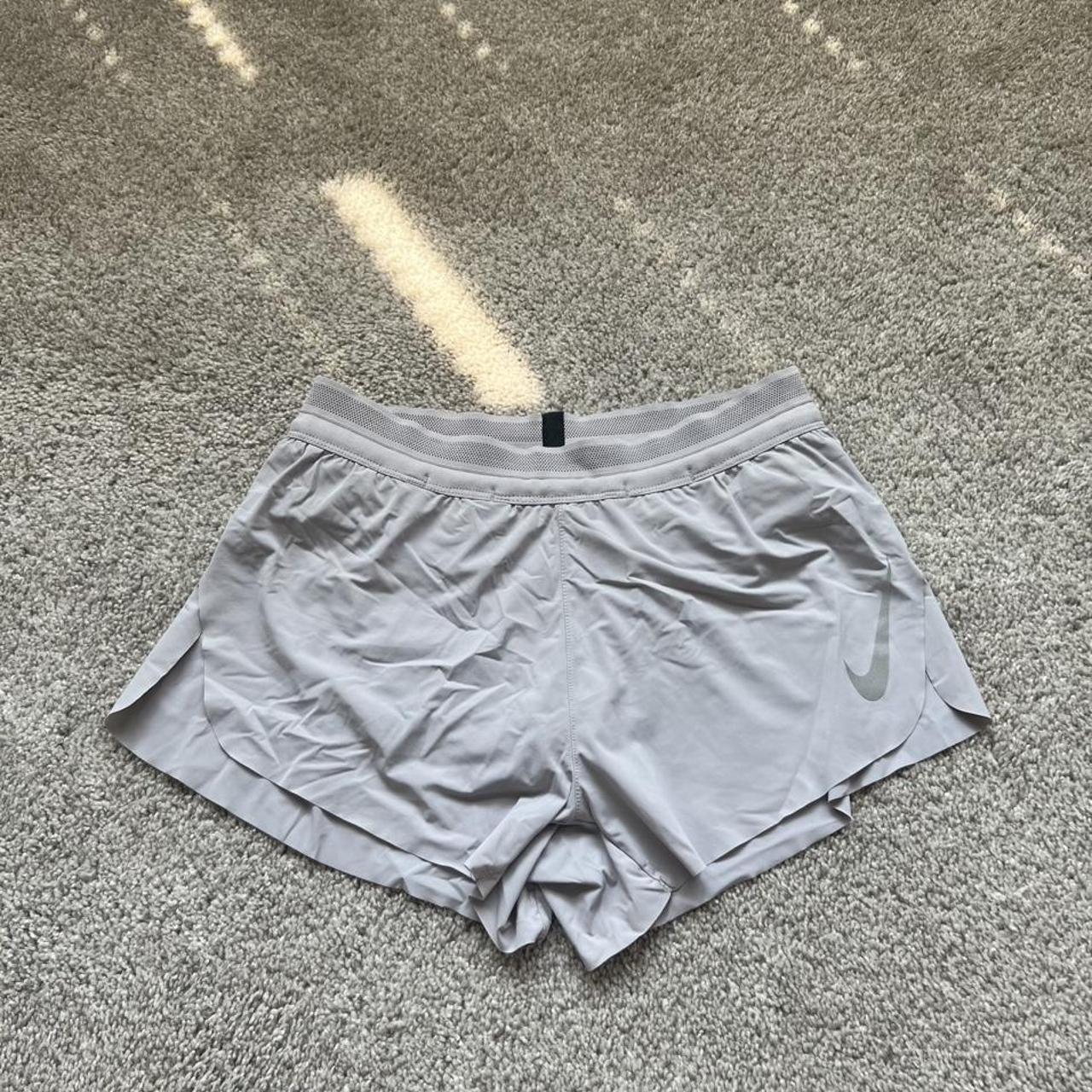 womens nike shorts grey