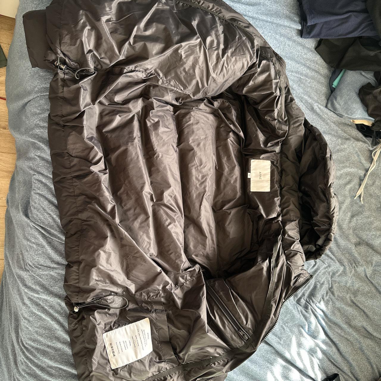 Arne black puffer Size medium Great condition No... - Depop