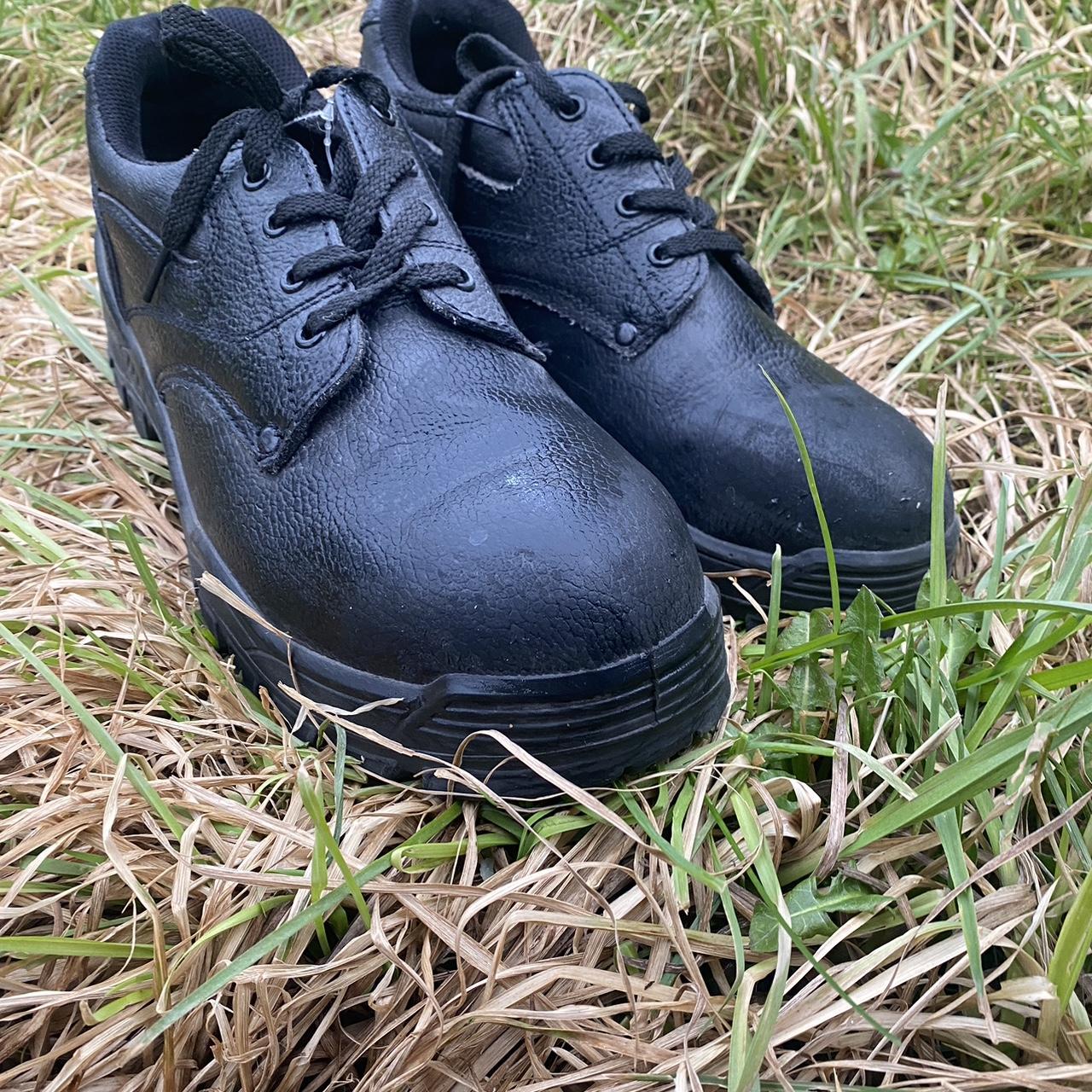 mens black work boots