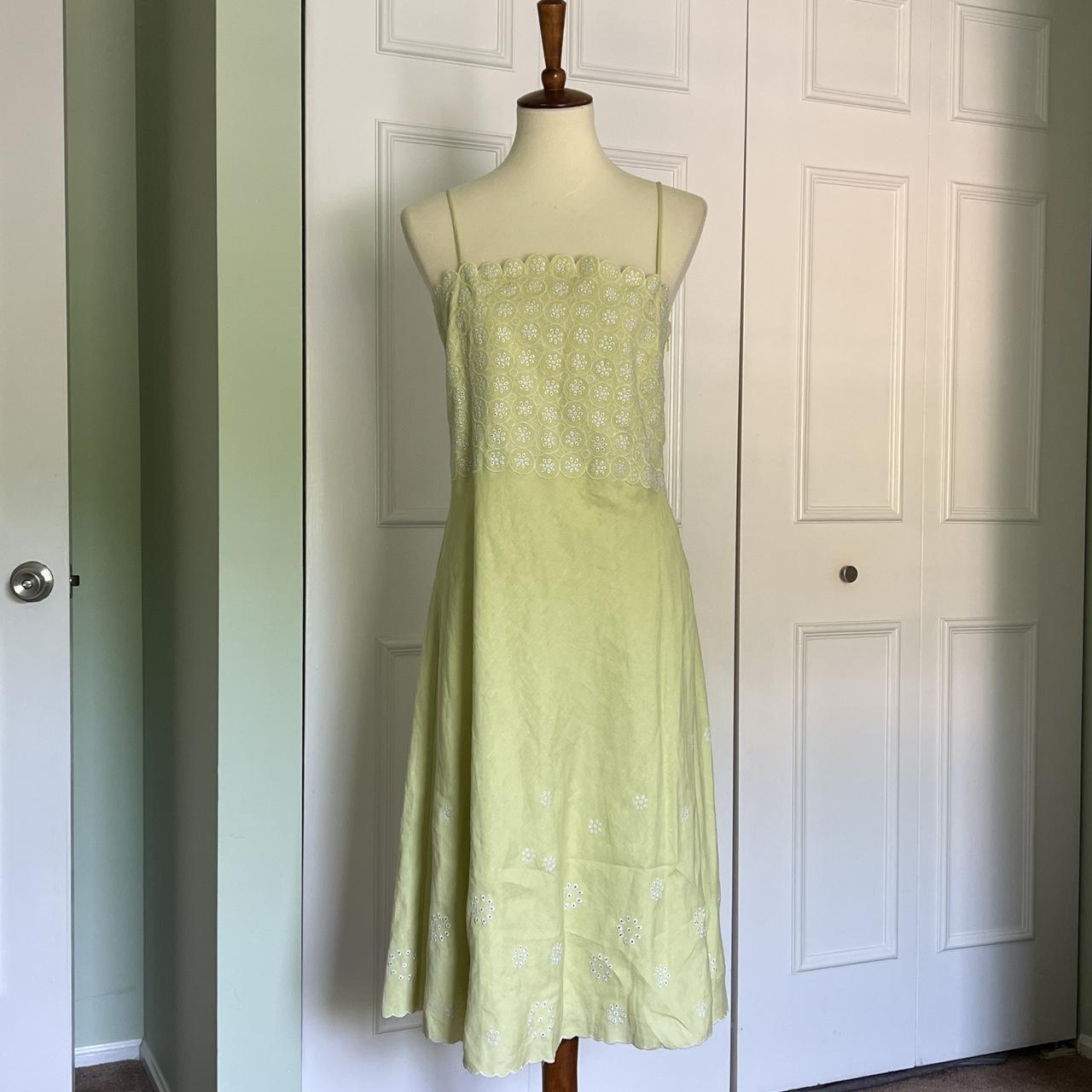 Genuine high-end vintage, Miller Shor linen midi...