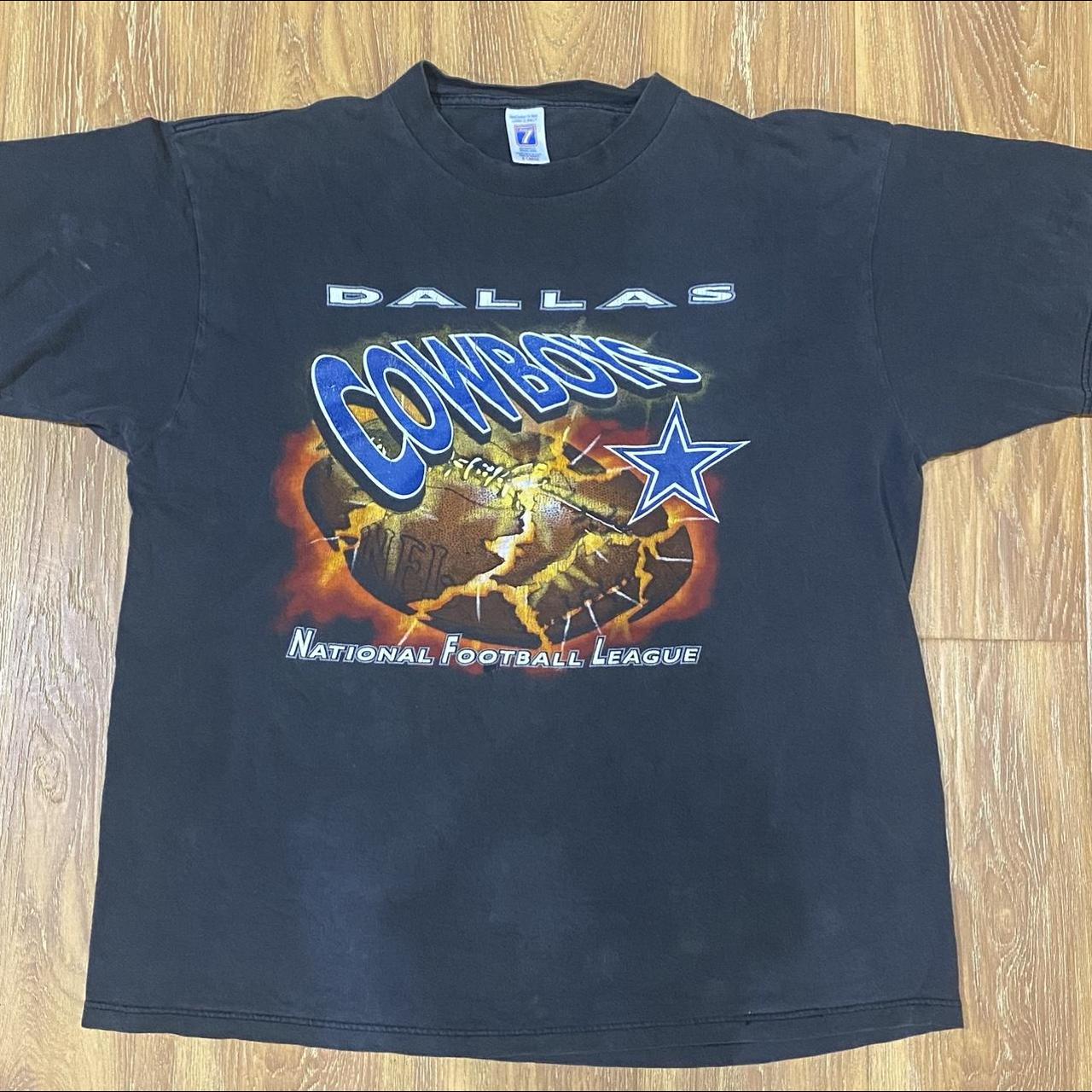 Vintage Dallas Cowboys big helmet shirt In great - Depop