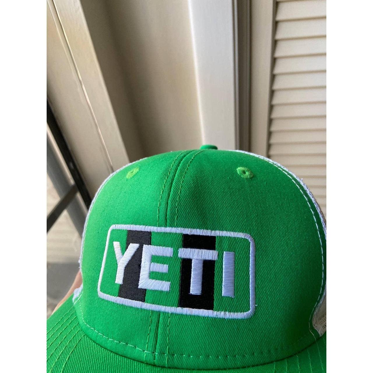 Yeti Men's Green Hat Depop