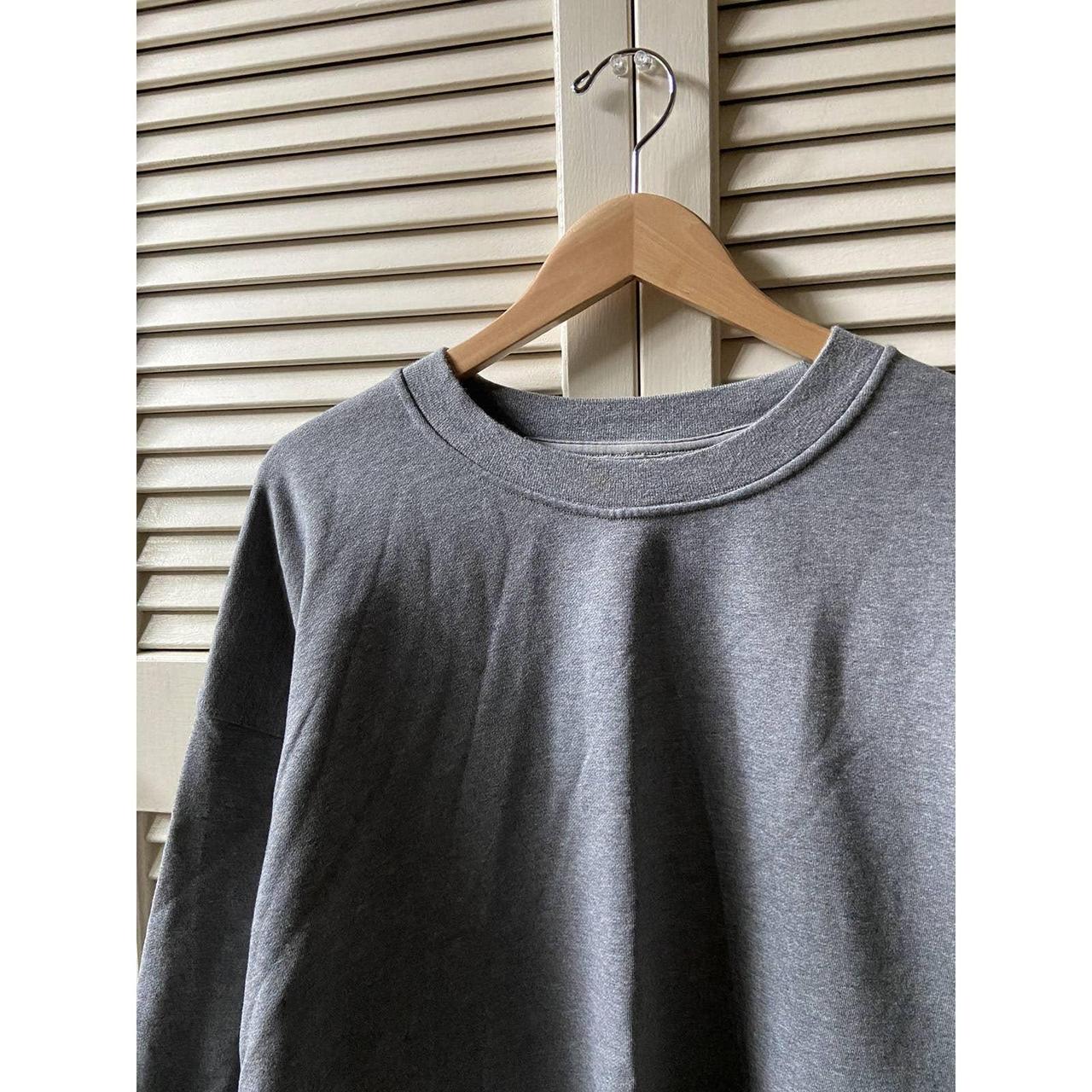LuluLemon Dark Grey Sweatshirt Pullover Spellout - Depop