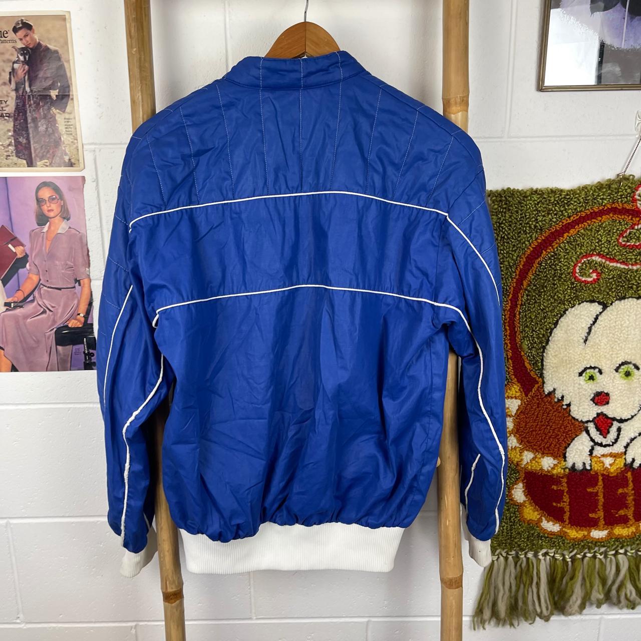 vintage race car puffer jacket 🦋 marked as a youth... Depop