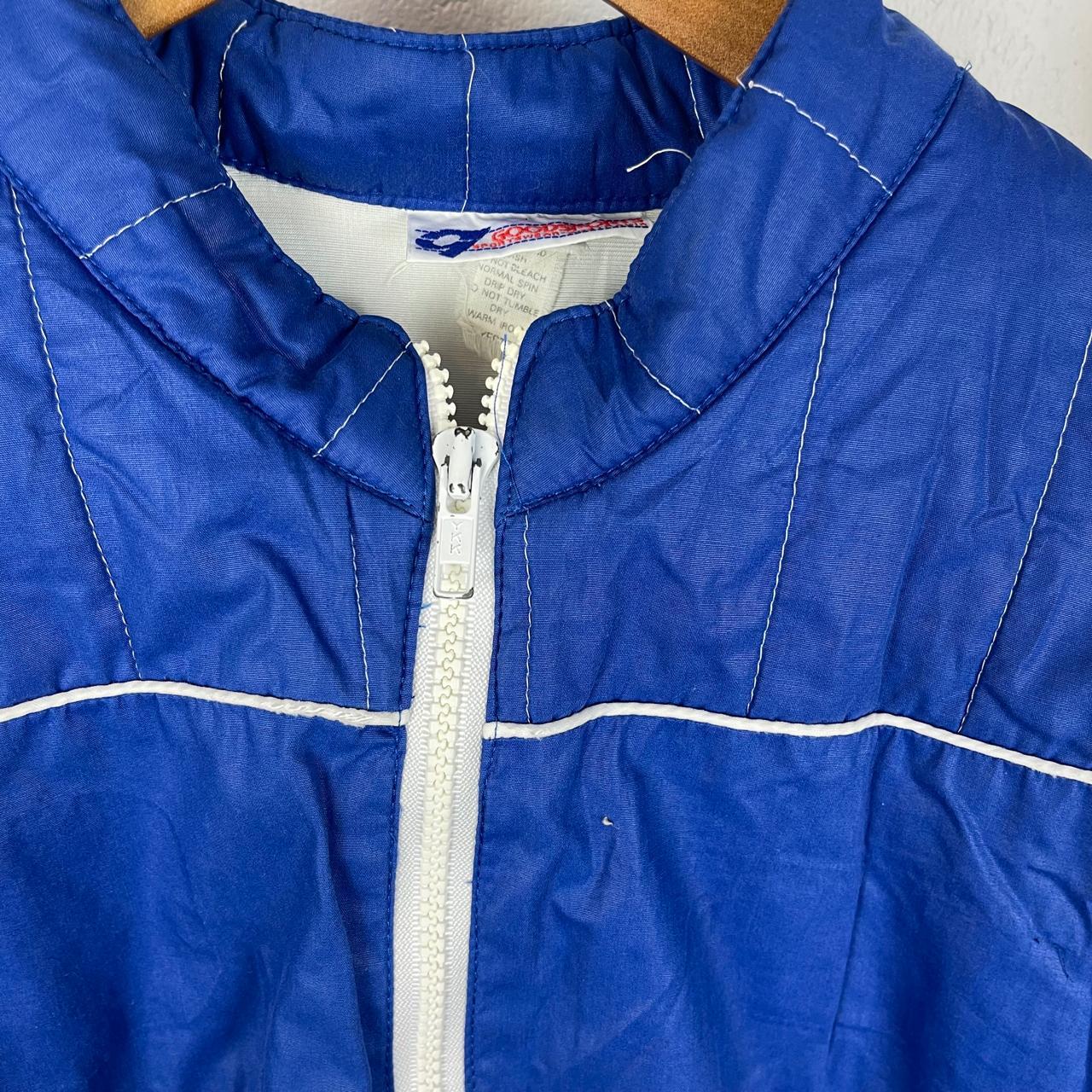 vintage race car puffer jacket 🦋 marked as a youth... Depop