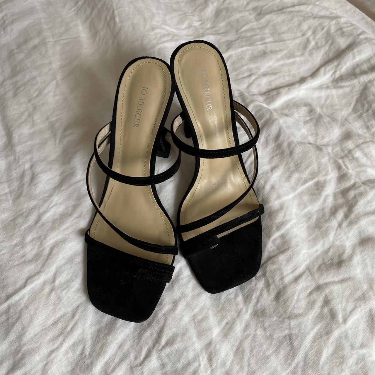 jo mercer suede tessa heels size 38 only worn once - Depop