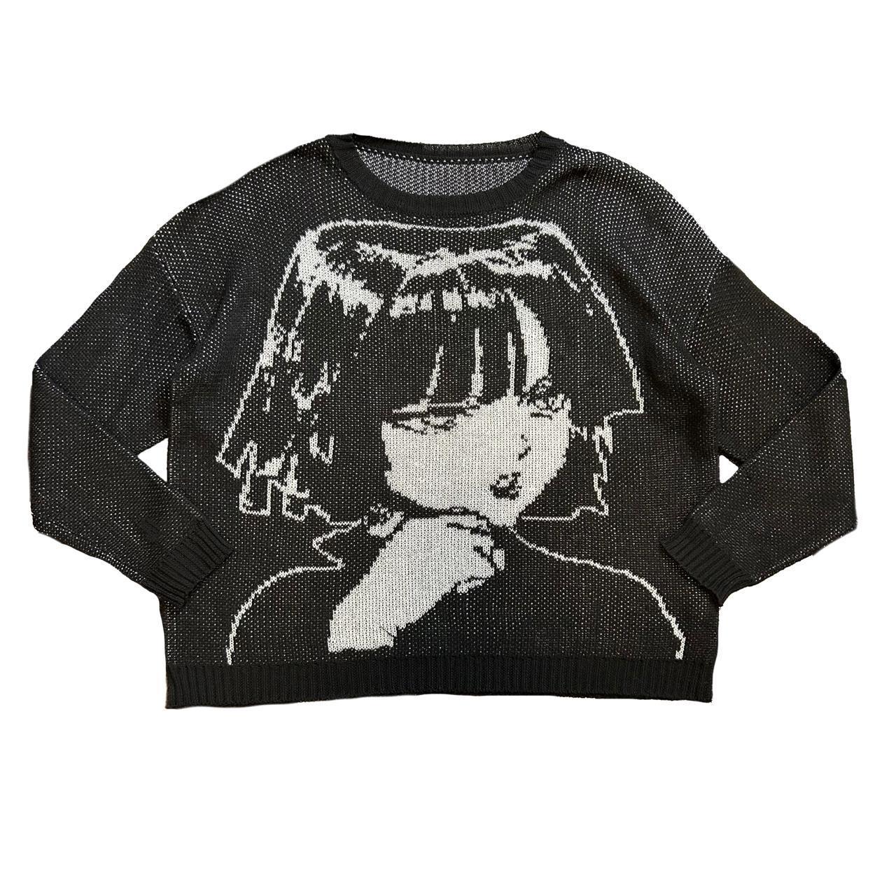 Printed Cotton Jersey Knit - Anime Girls & Cats - Gala Fabrics
