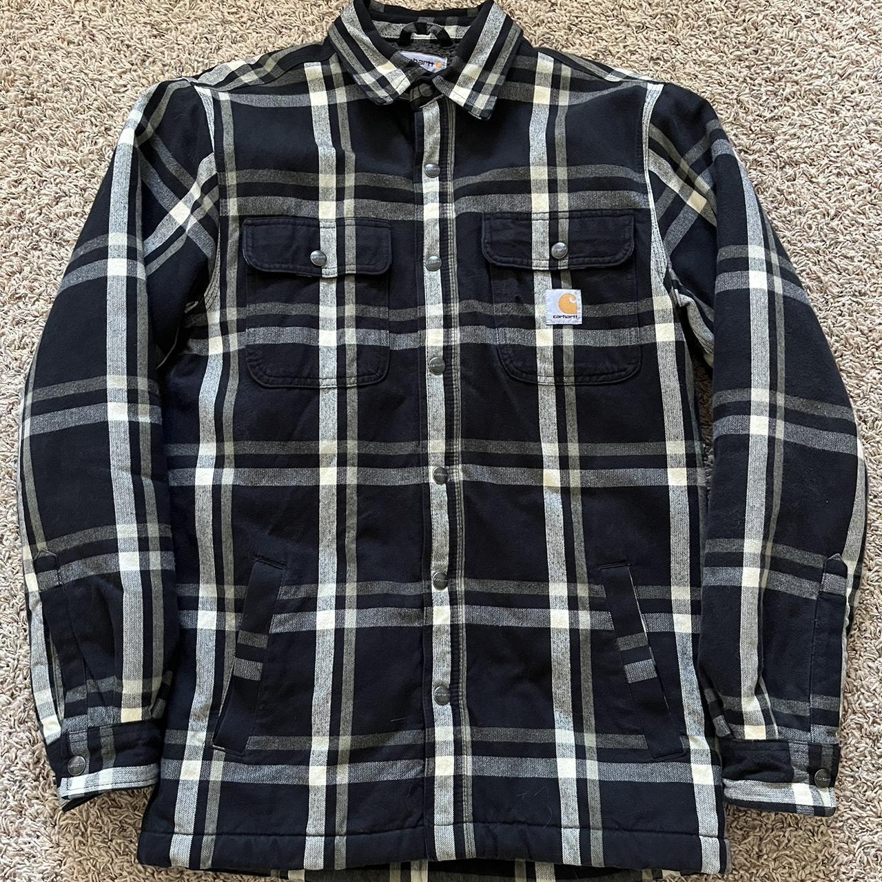 Carhartt on sale plaid jacket