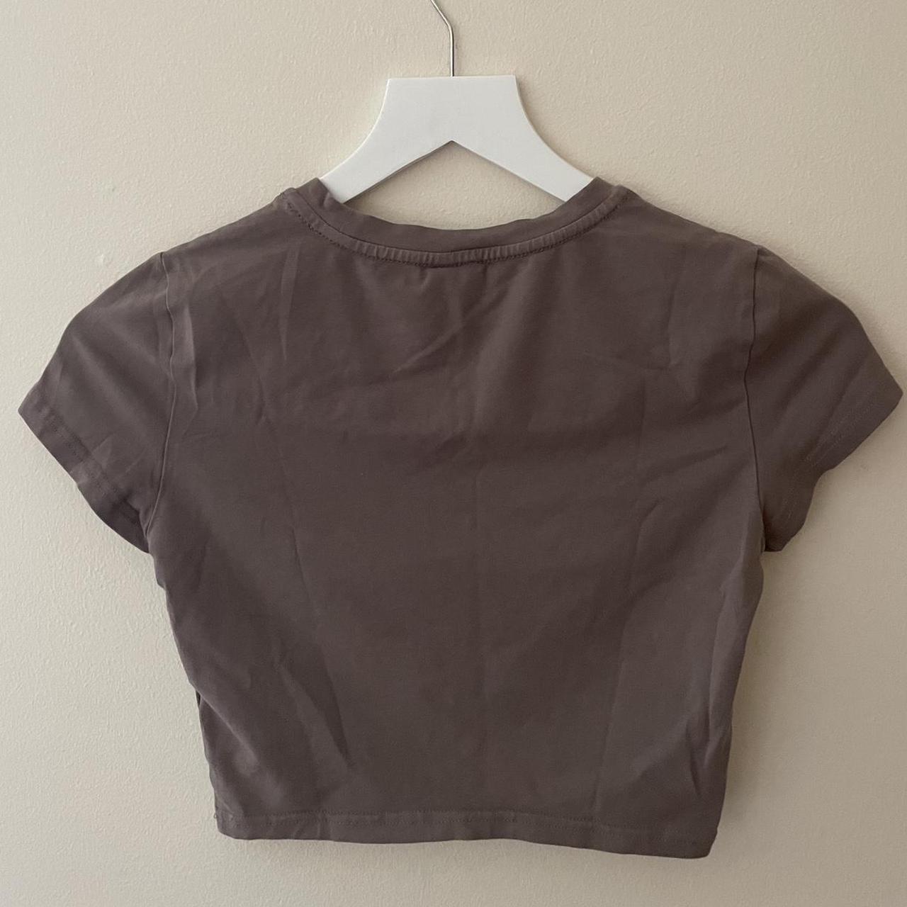 Aritzia tna top in taupe Worn a few times but there... - Depop