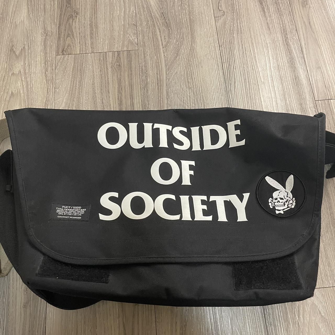 FUCT SSDD Messenger Biker Bag Japan import, rare.... - Depop