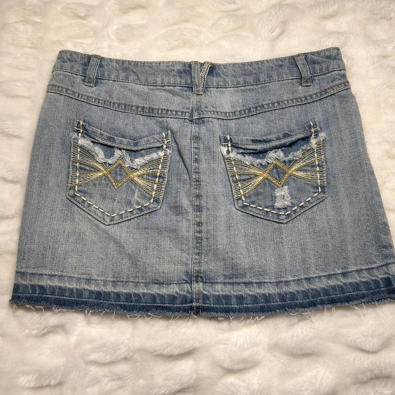 y2k Mudd denim low rise skirt 💗 perfect for spring... - Depop