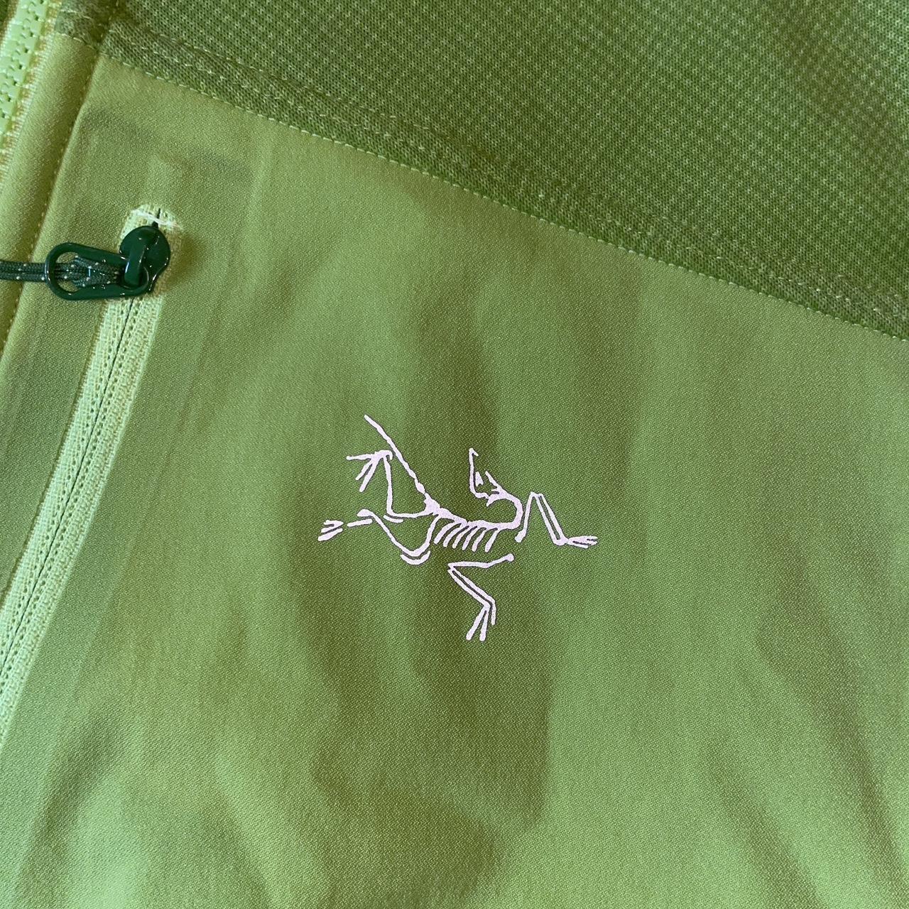 Arcteryx Fortrez Mid layer jacket mens bright/lime... - Depop