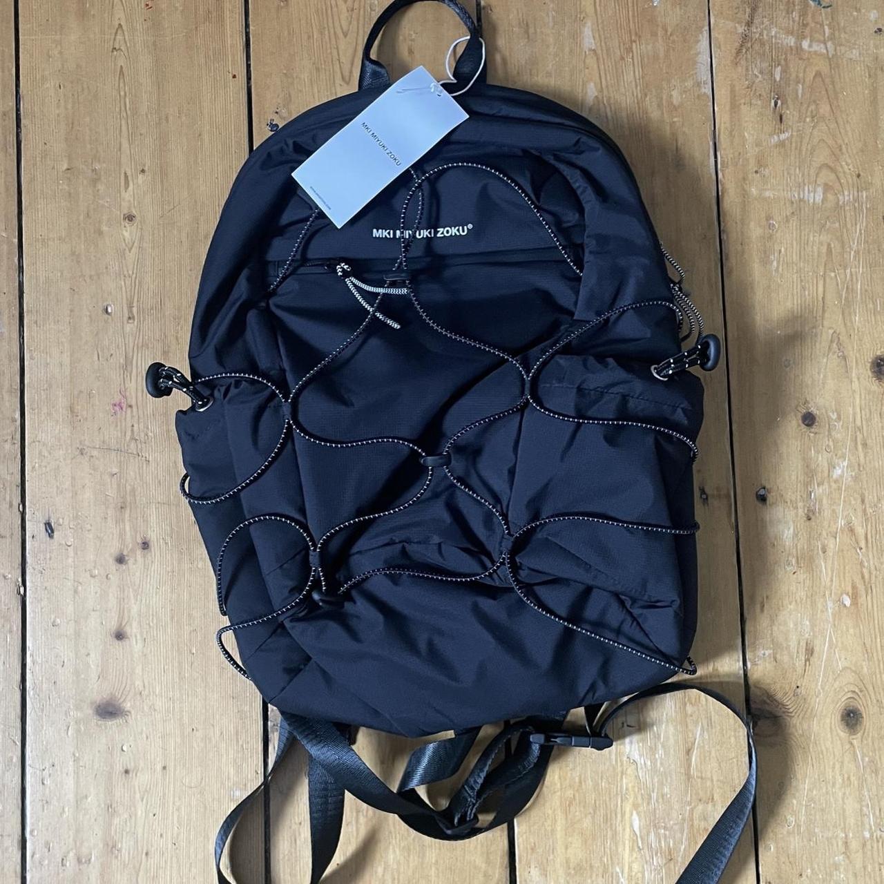 MKI Miyuki Zoku Backpack Black Ripstop Nylon... - Depop