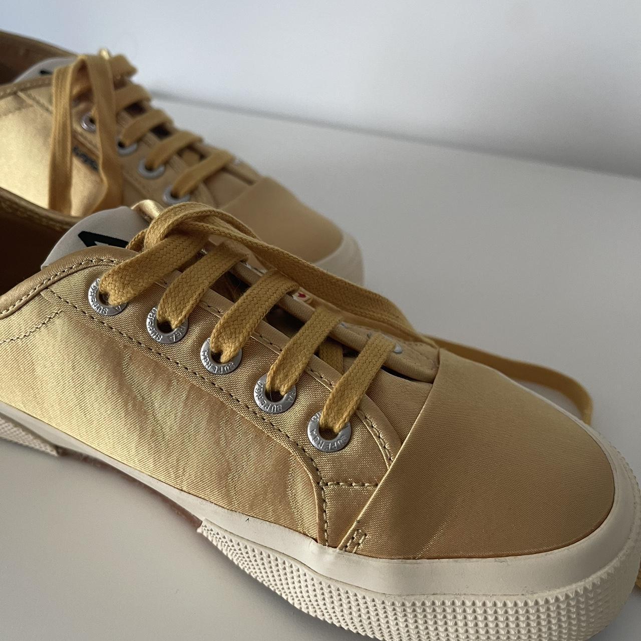 Superga mustard yellow on sale