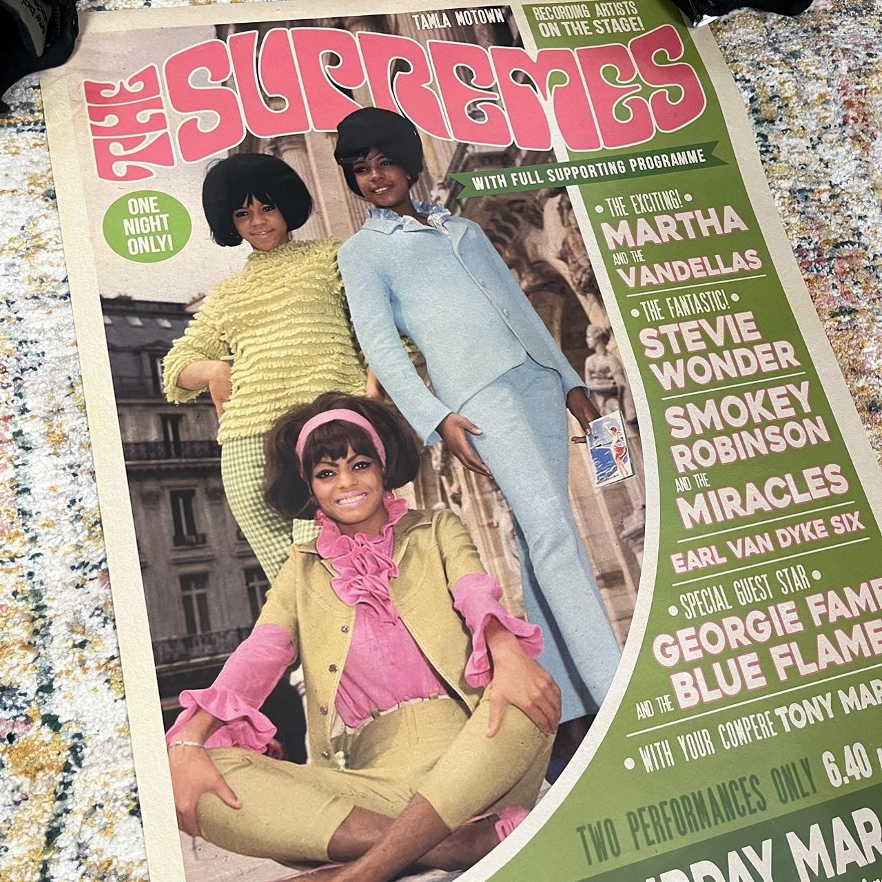 The supremes poster from the Astoria Finsbury Park... - Depop