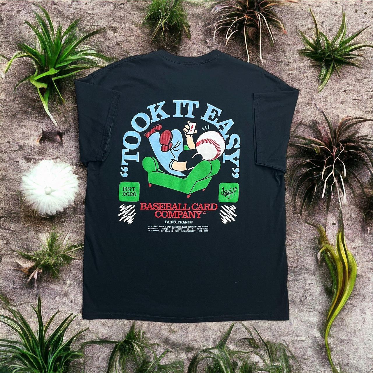 Ermsy took it easy baseball paris france t shirt depop