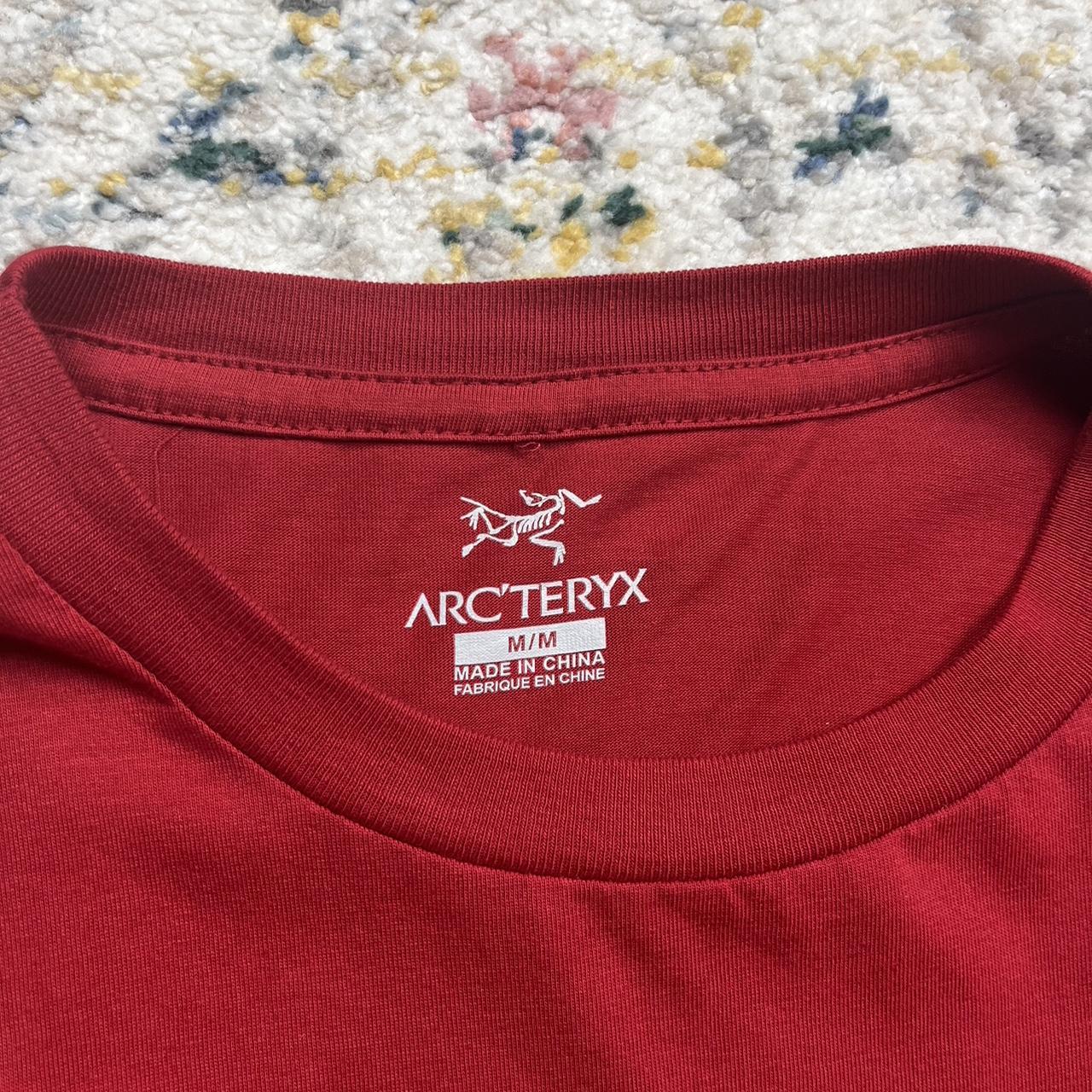 Arcteryx logo t shirt Big front graphic Great... - Depop