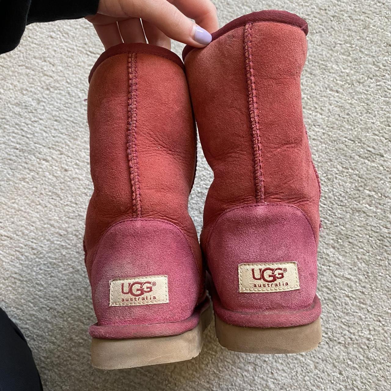 Wine colored shop ugg boots