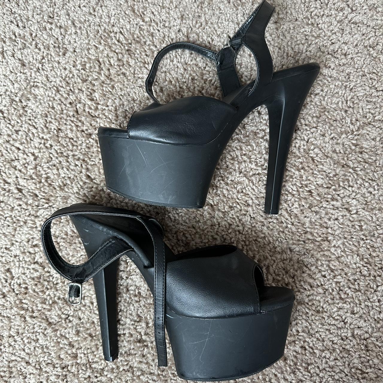 Black heels cute best sale