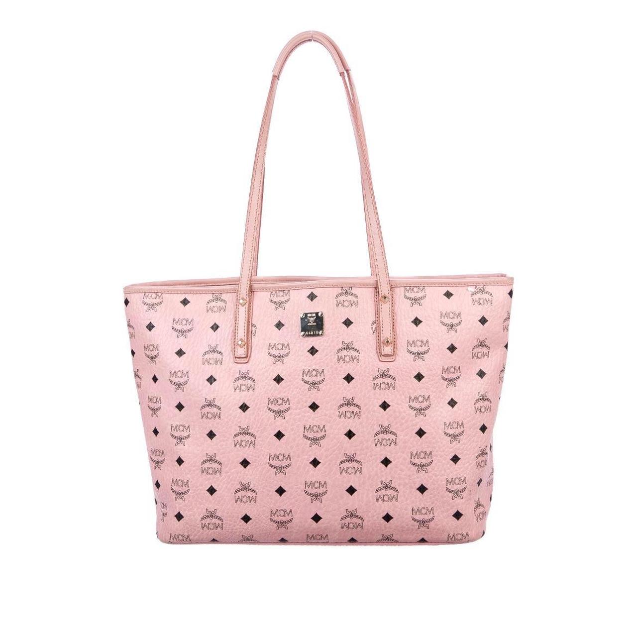 MCM Tote Bag Pouch in Pink Cloth ref.354681 - Joli Closet