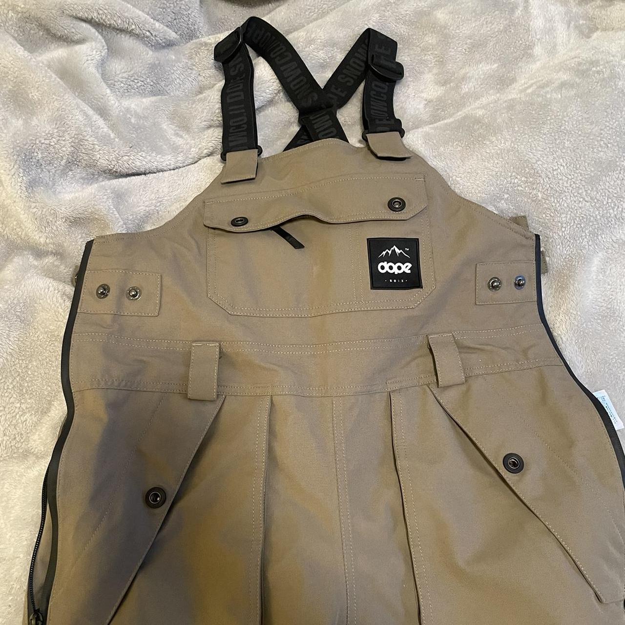 Small Dope Snow Bibs worn about a dozen times Depop